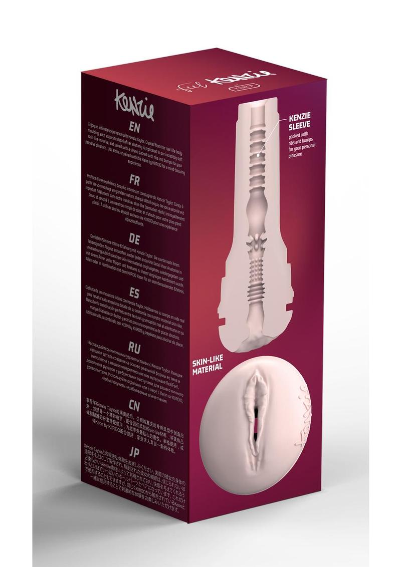 Kiiroo Feel Kenzie Taylor InteractivePussy Masturbator