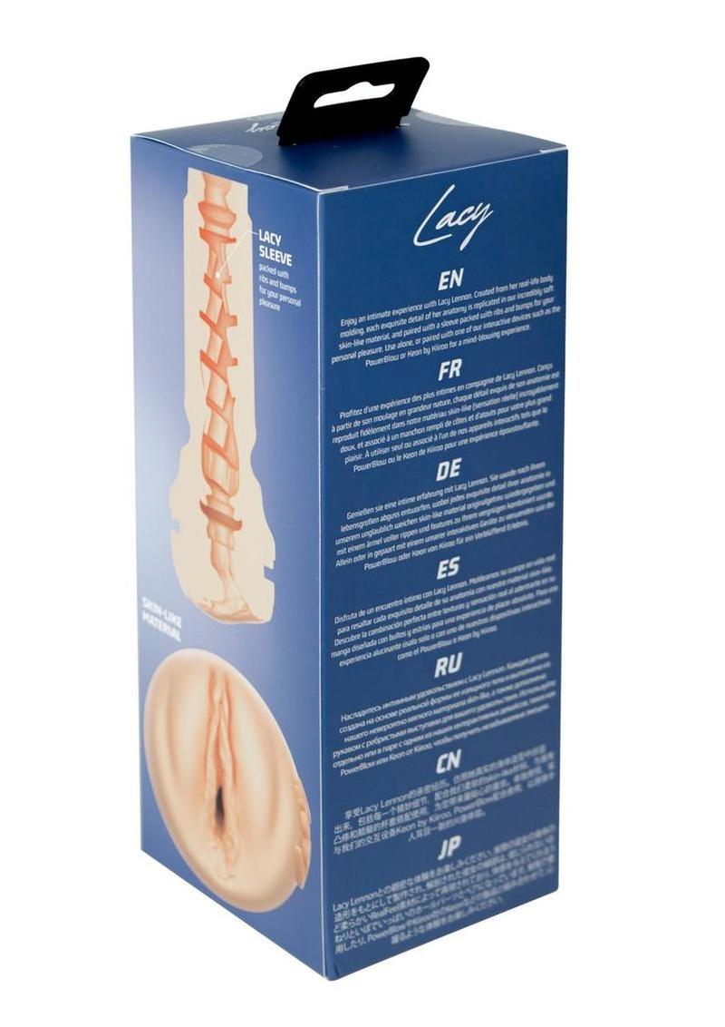 Kiiroo Feel Lacy Lennon Pussy Stroker