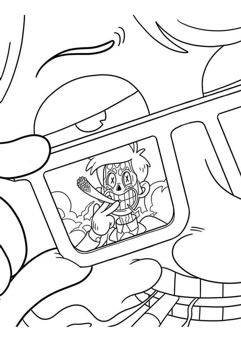 Killer Buds Coloring Book