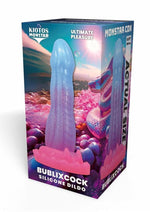 Kiotos Monstar Cox Bublynix Silicone Cock with Suction Cup - Blue/Pink