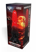 Kiotos Monstar Cox Redrex Silicone Cock with Suction Cup - Blue/Red