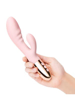 Le Wand BlendRose Gold Rechargeable Silicone Rabbit Vibrator