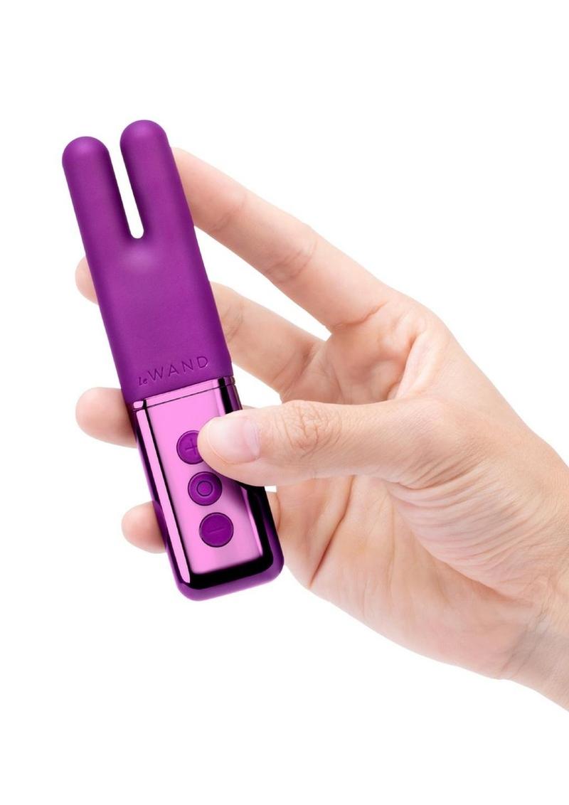 LeWand Deux Rose Gold Rechargeable Dual Motor Vibrator