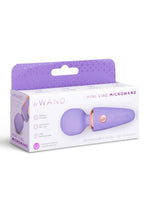 Le Wand Mini Vibe Silicone Micro Wand - Purple/Violet