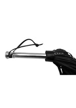 Steel Handle Leather Flogger