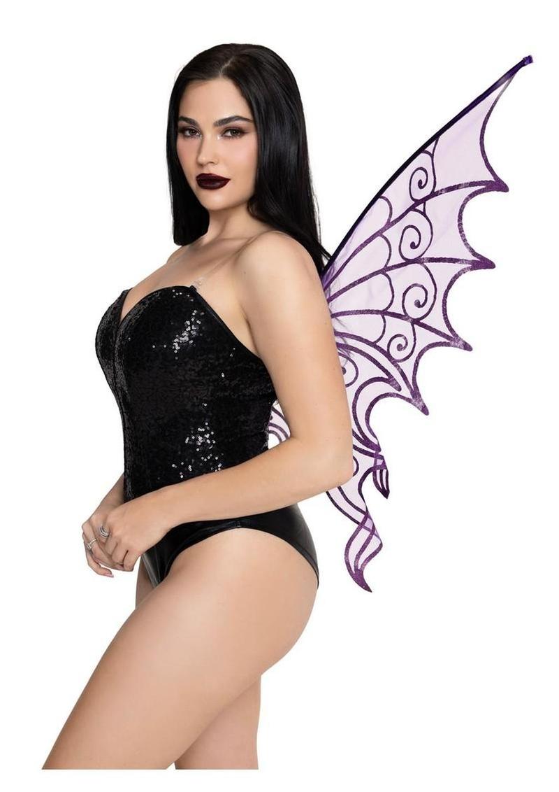Leg Avenue Glitter Pixie Wings Costume