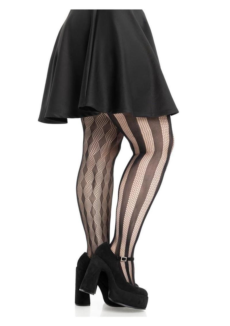 Harlequin Net Tights