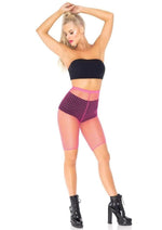 Industrial Net Biker Shorts