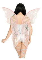Leg Avenue Iridescent Strapless Fairy Wings - Pink - One Size