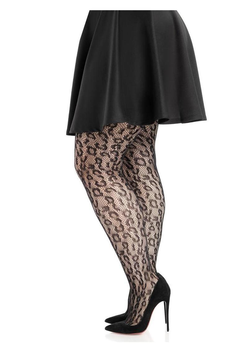 Leg Avenue Leopard Tights