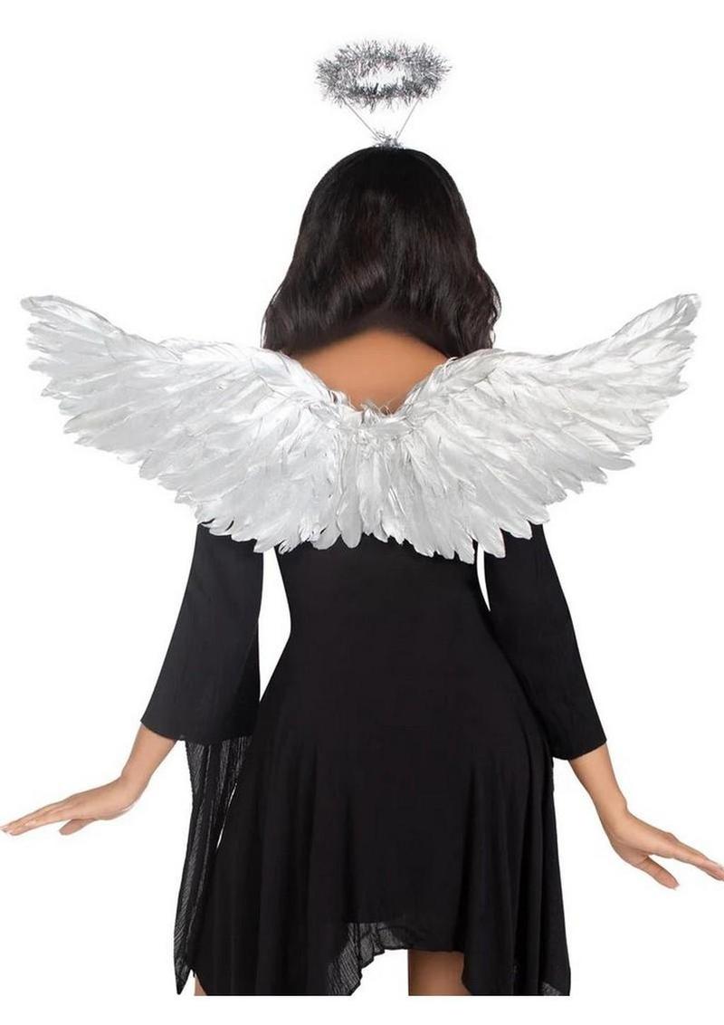 Leg Avenue Metallic Angel Wings Set