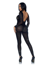 Leg Avenue Sheer Rhinestone Catsuit