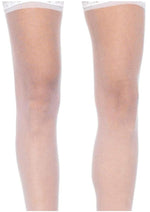 Leg Avenue Sheer Thigh-High With Versatile Lace Garter Belt