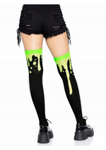 Splatter Thigh Highs