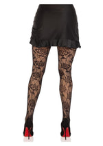 Leg Avenue Wild Rose Net Tights