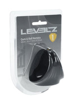 Levelz Silicone Cock and Ball Harness - Black