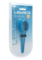 Levelz Wide Adjustable Silicone Lasso Cock Ring - Teal - 5mm