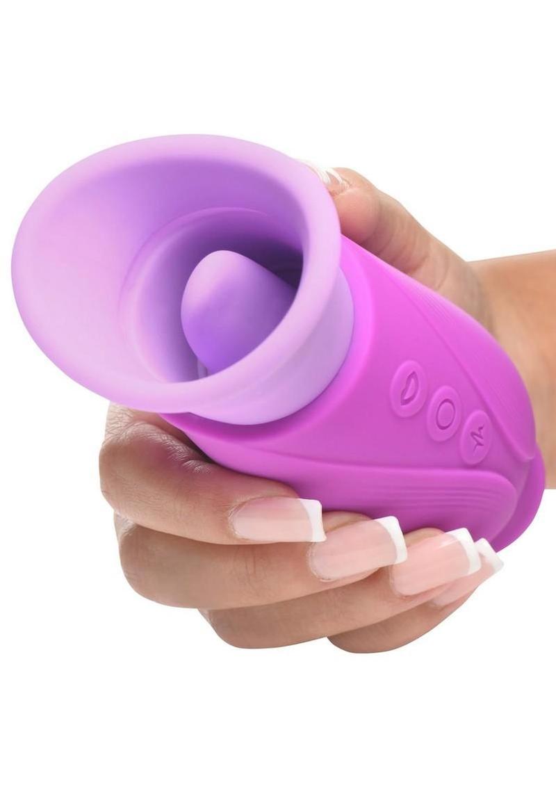 Lickgasm Licking Violet Sucking Vibrator