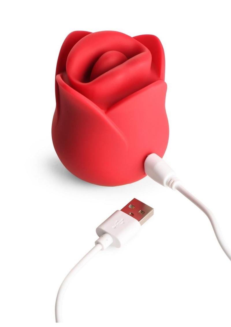 Lickgasm Sweet Kiss And Vibrating Silicone Clitoral Stimulator