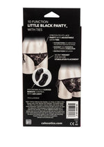 Little Black Panty With Remote Control Ties