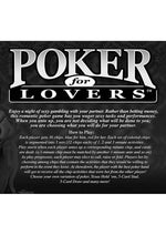 Poker for Lovers Card Game Passionate Game for Couples