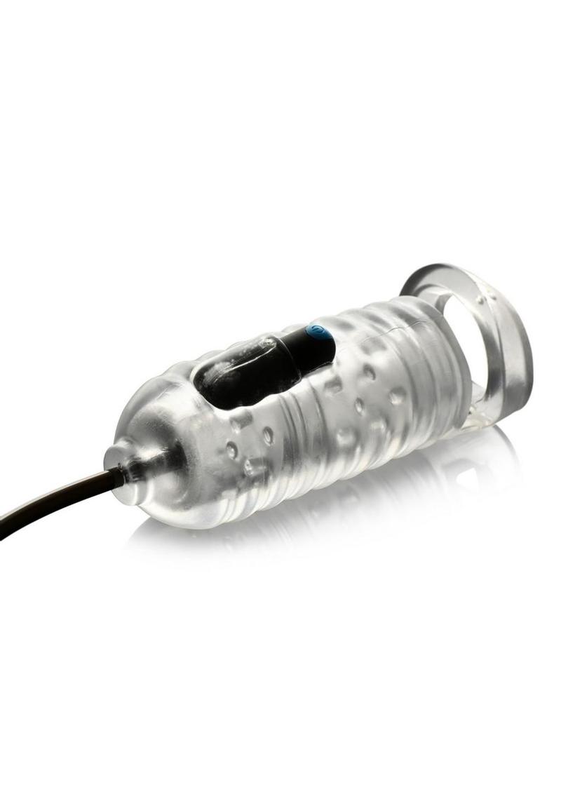 LoveBotz Milker Masturbator with Ball Strap Dual Texture Tunnel