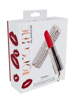 Loveline Candy Lipstick Rechargeable Silicone Vibrator with Interchangeable Heads - Pink