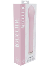 Loveline Celestia 10 Function Bulb Tip Rechargeable Glass Vibrator - Pink