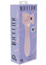Loveline Darling Airtaptech 10 Function Silicone Rechargeable Vibrator - Pink