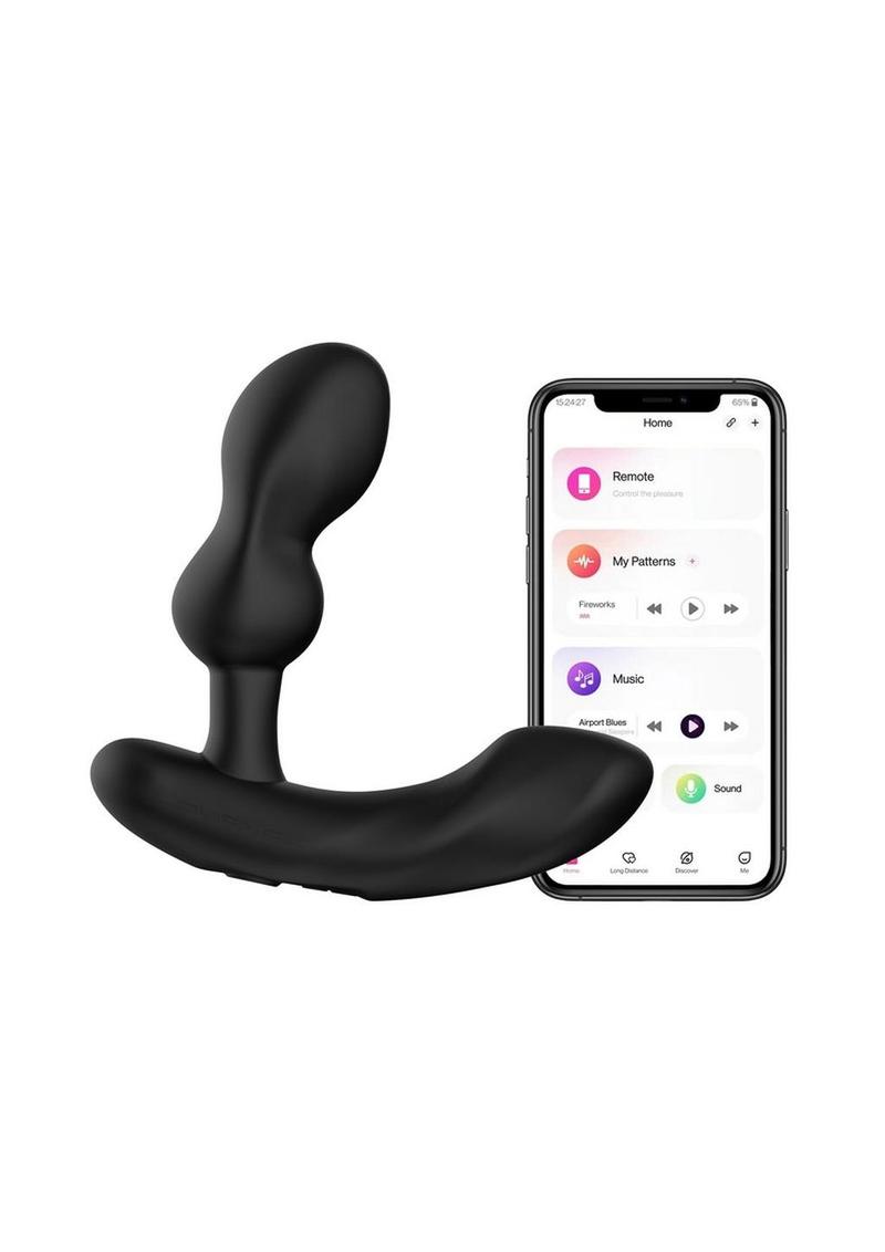 Lovense Edge Silicone Prostate Massager with Remote Control