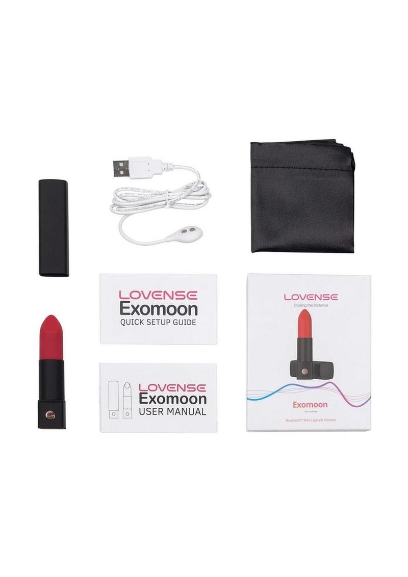 Lovense Exomoon Bluetooth Mini Lipstick Vibrator