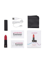 Lovense Exomoon Bluetooth Mini Lipstick Vibrator