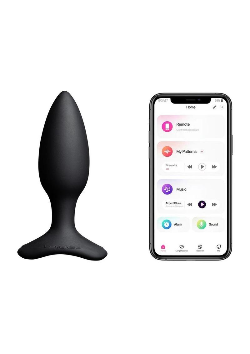 Lovense Hush Bluetooth App CompatibleVibrating Anal Plug
