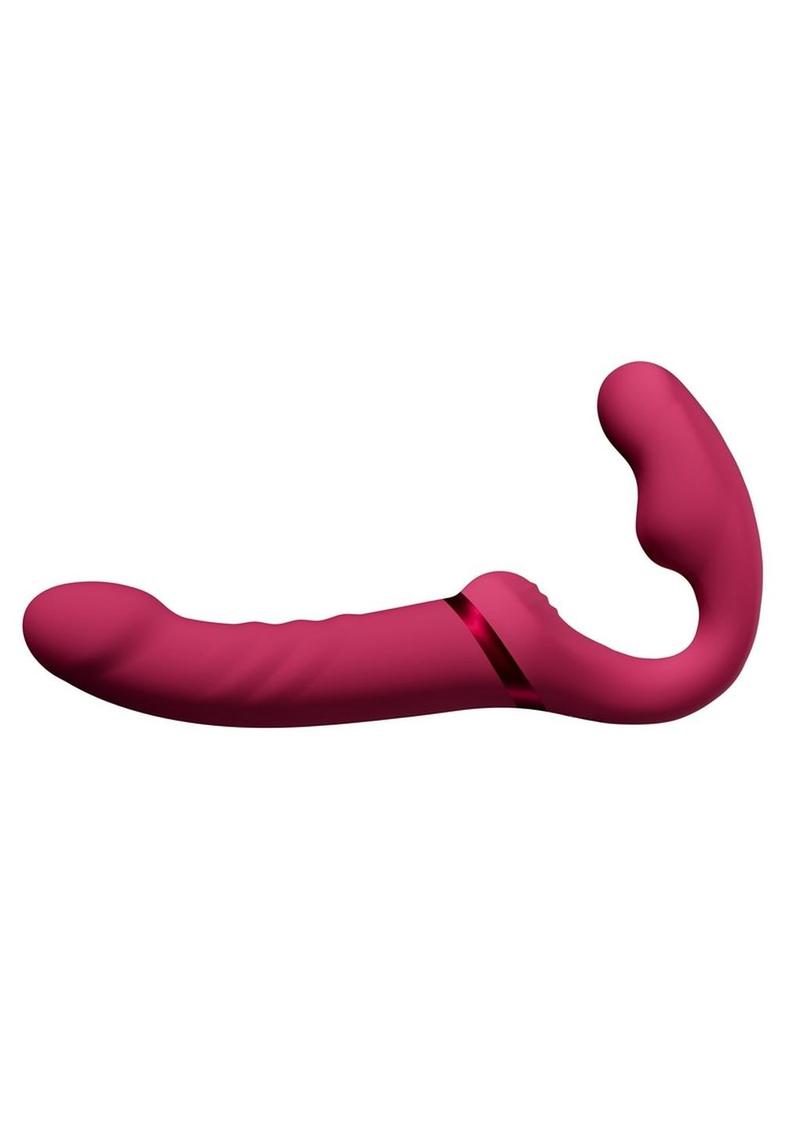 Lovense Lapis App-Controlled Vibrating Strapless Strap-On Dildo