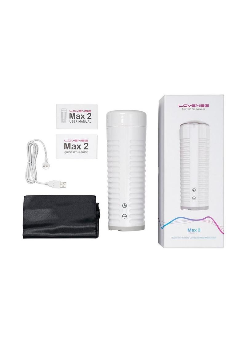 Lovense Max 2 Bluetooth Remote-Controlled Male Masturbator
