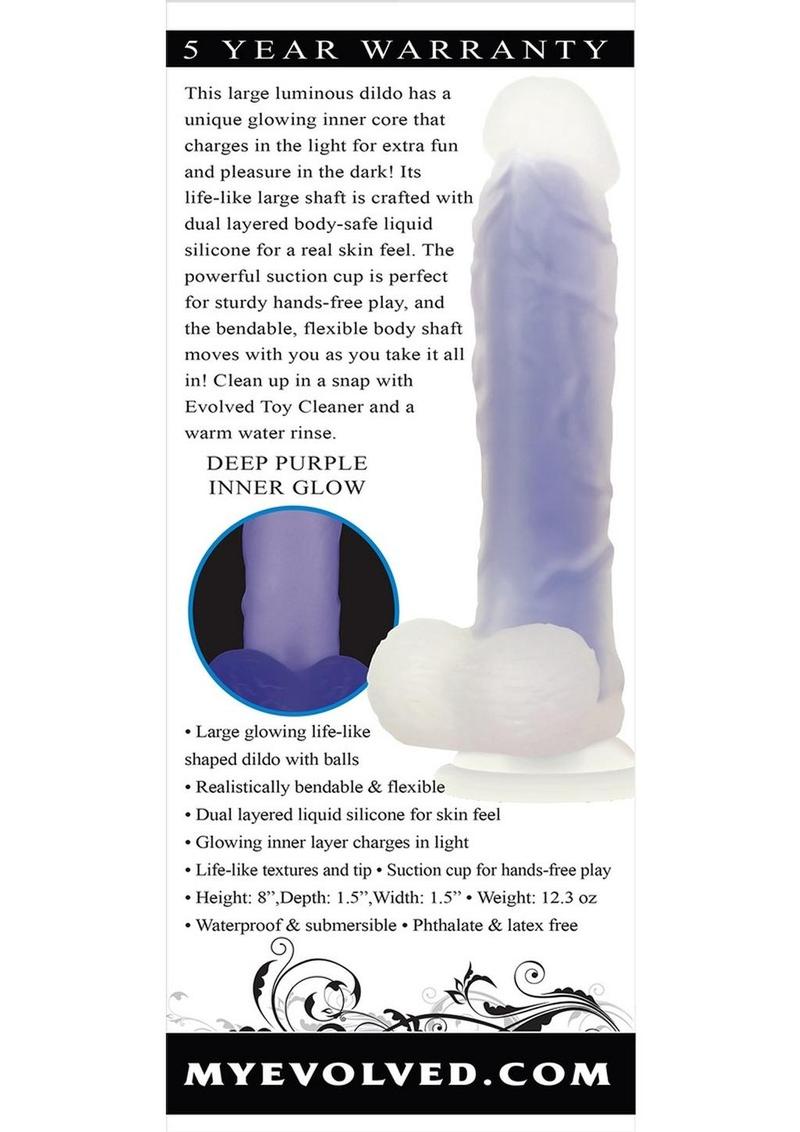 Evolved Luminous Glow in the Dark Dildo