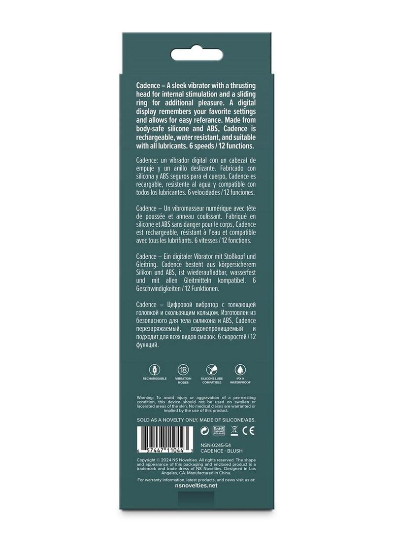 Lust N Dreams Cadence Silicone Vibrator