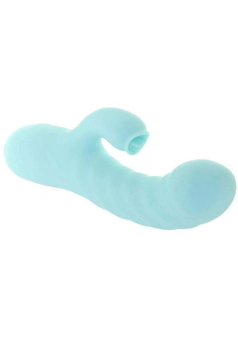 Luv Heat Up Thruster Rechargeable Silicone Rabbit Vibrator