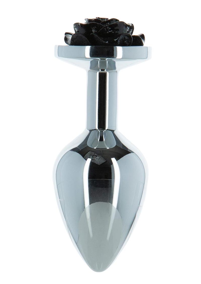 Lux Active Black Rose Base Anal Plug