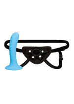 Lux Fetish My First Time Beginners Strap-On and Pegging - Black/Blue - Set