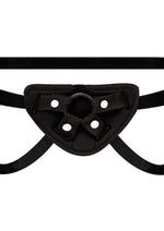 Lux Fetish Vibrating Strap-On Dildo Set