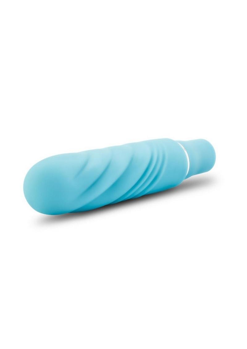 Luxe Nimbus Mini Silicone Vibrator Compact Aqua Power