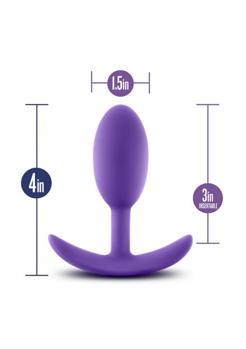 Luxe Wearable Vibra SlimPlug Medium Butt Plug