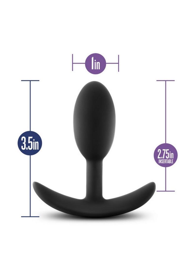 Luxe Wearable Vibra SlimPlug Medium Butt Plug