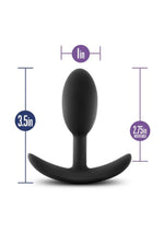 Luxe Wearable Vibra SlimPlug Medium Butt Plug