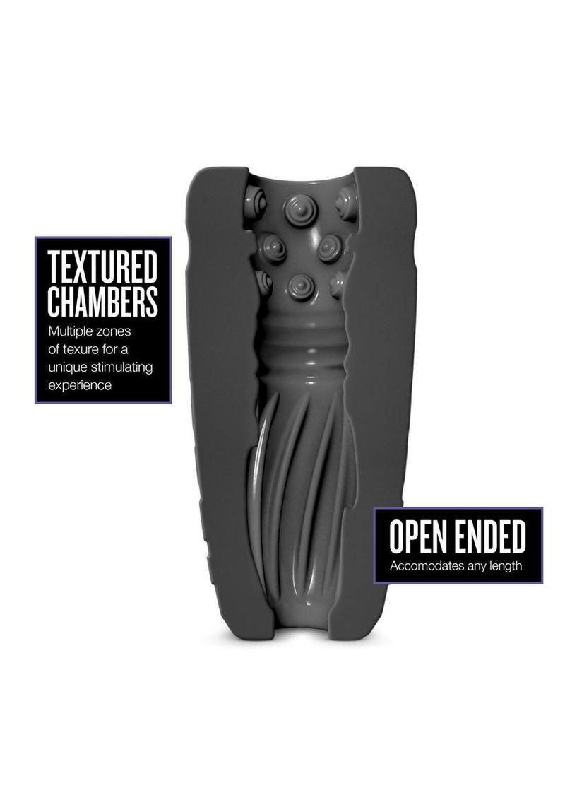 M Elite Platinum Gript Silicone Masturbator