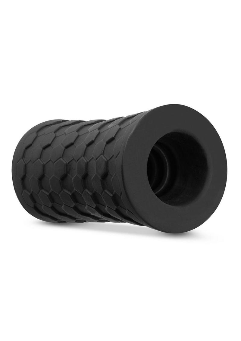M Elite Platinum Hekx Dual-End Silicone Masturbator