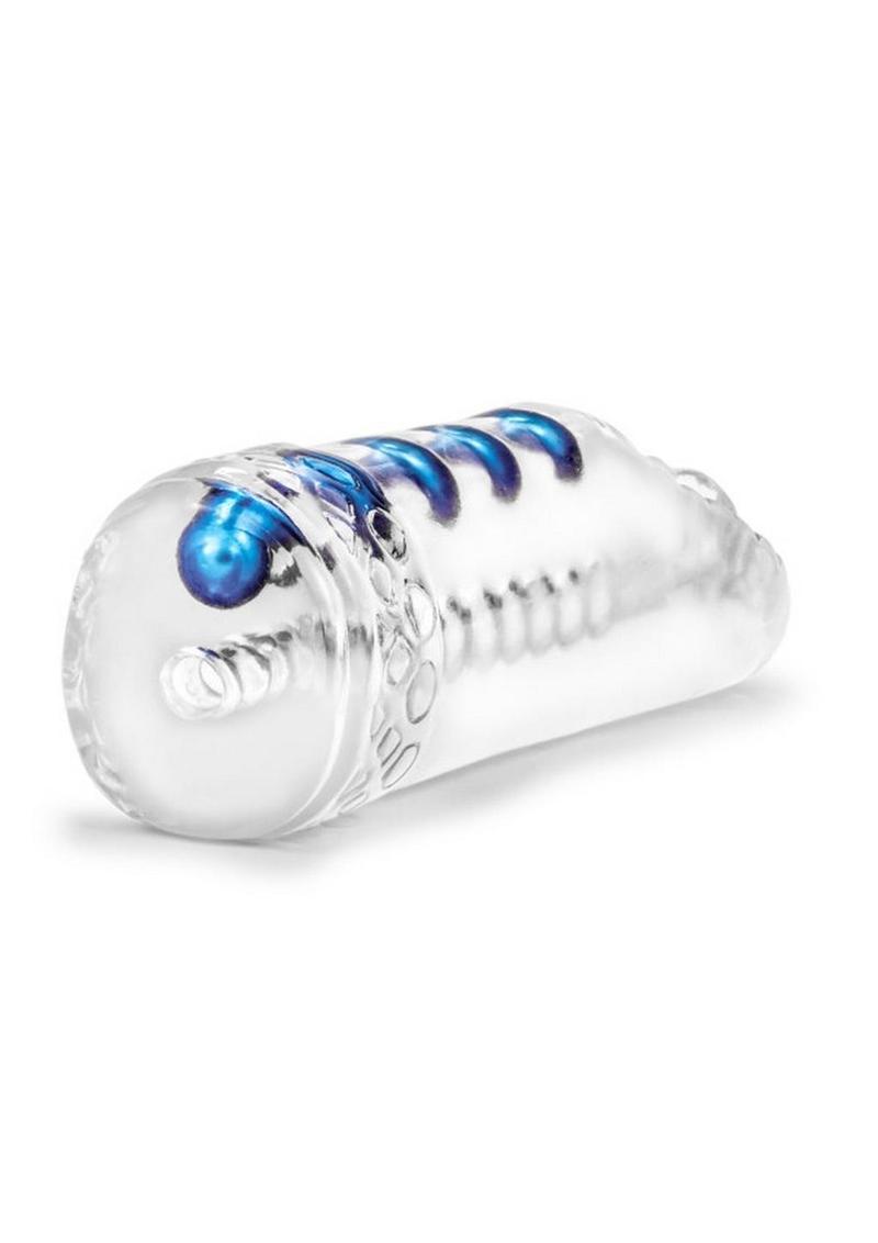 Snatch Masturbator - Clear with 5 Pleasure Pearls
