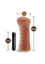 M for Men Sofia Vibrating Masturbator with Bullet