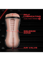 M For Men Soft Material Wet Self-Lubricating Compact Masturbator